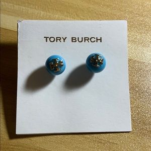 NWT Tory Burch Pearl Stud Earring